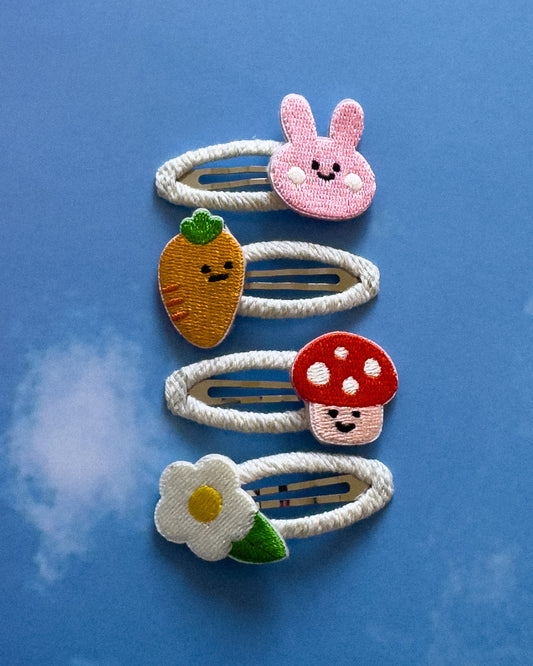 Garden Friends 4pc Clip Set
