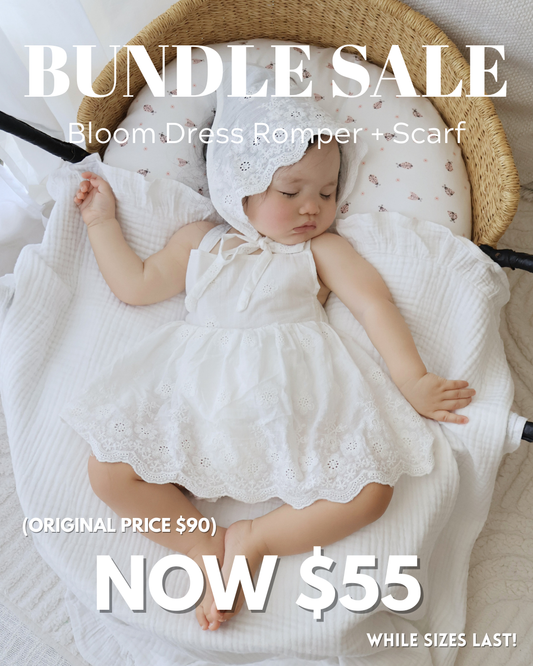 Bloom Dress Romper Bundle Sale - Romper/Scarf