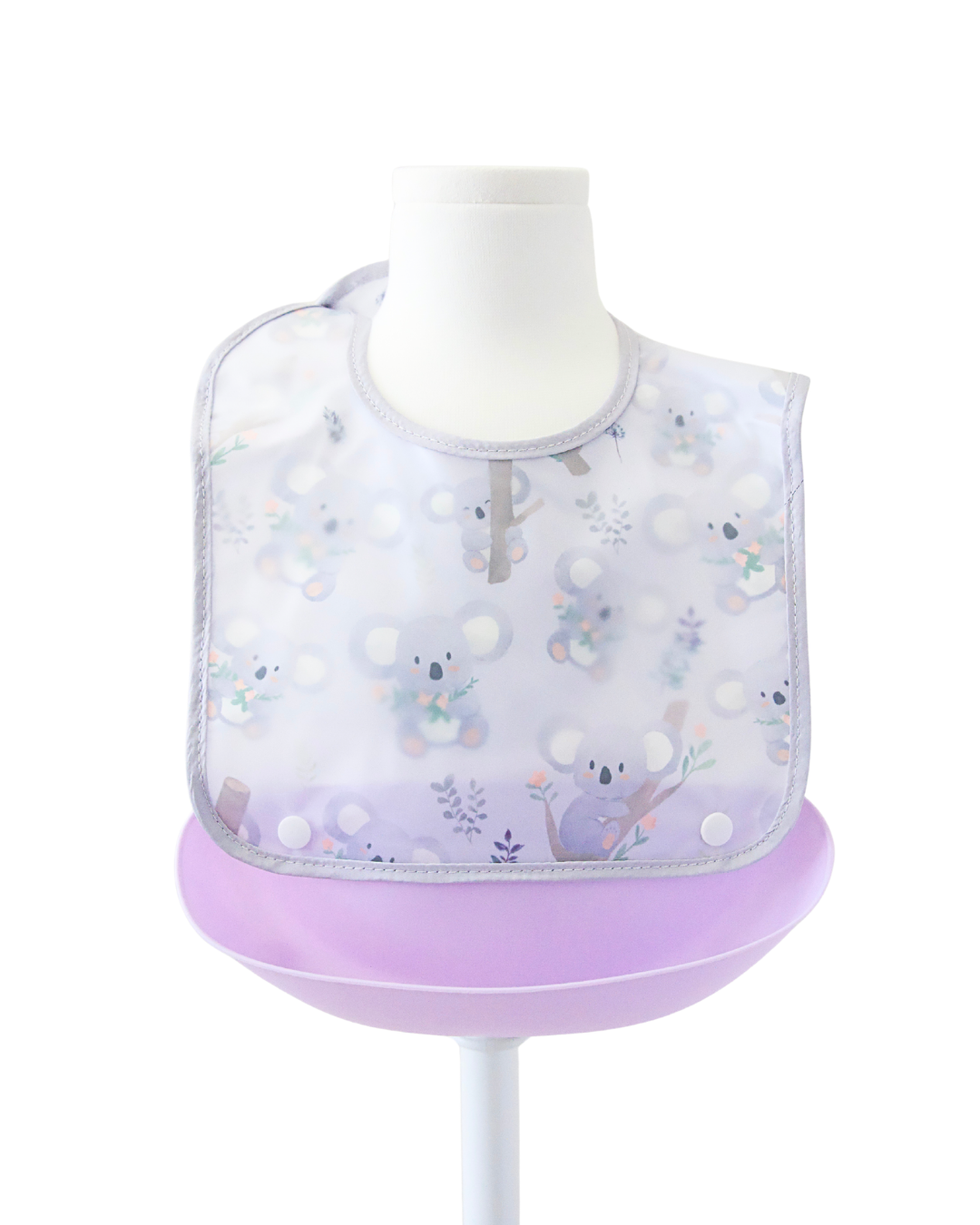 Food Catcher Bib - Koalas