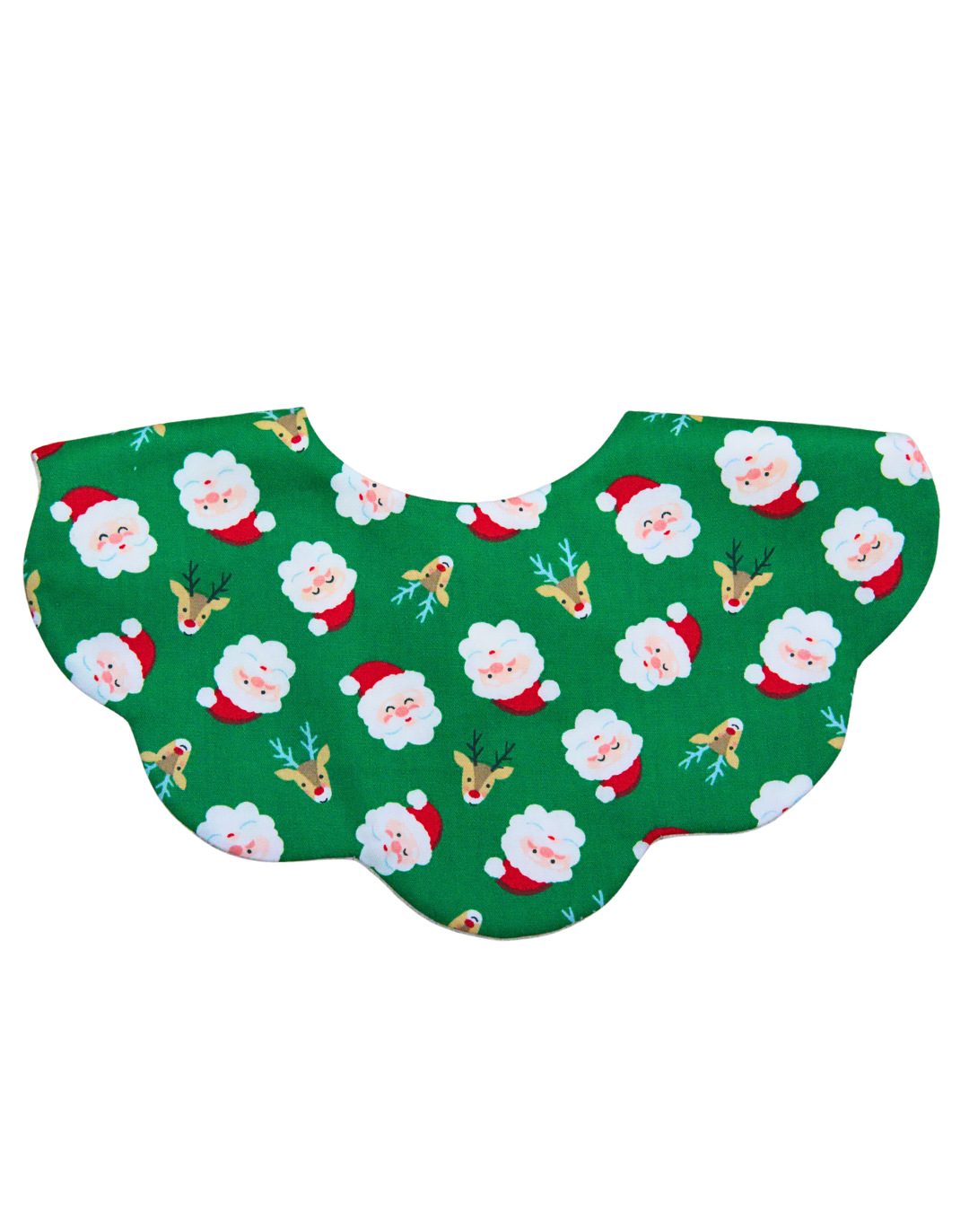 5-Layer Dribble Bib - Merry Green