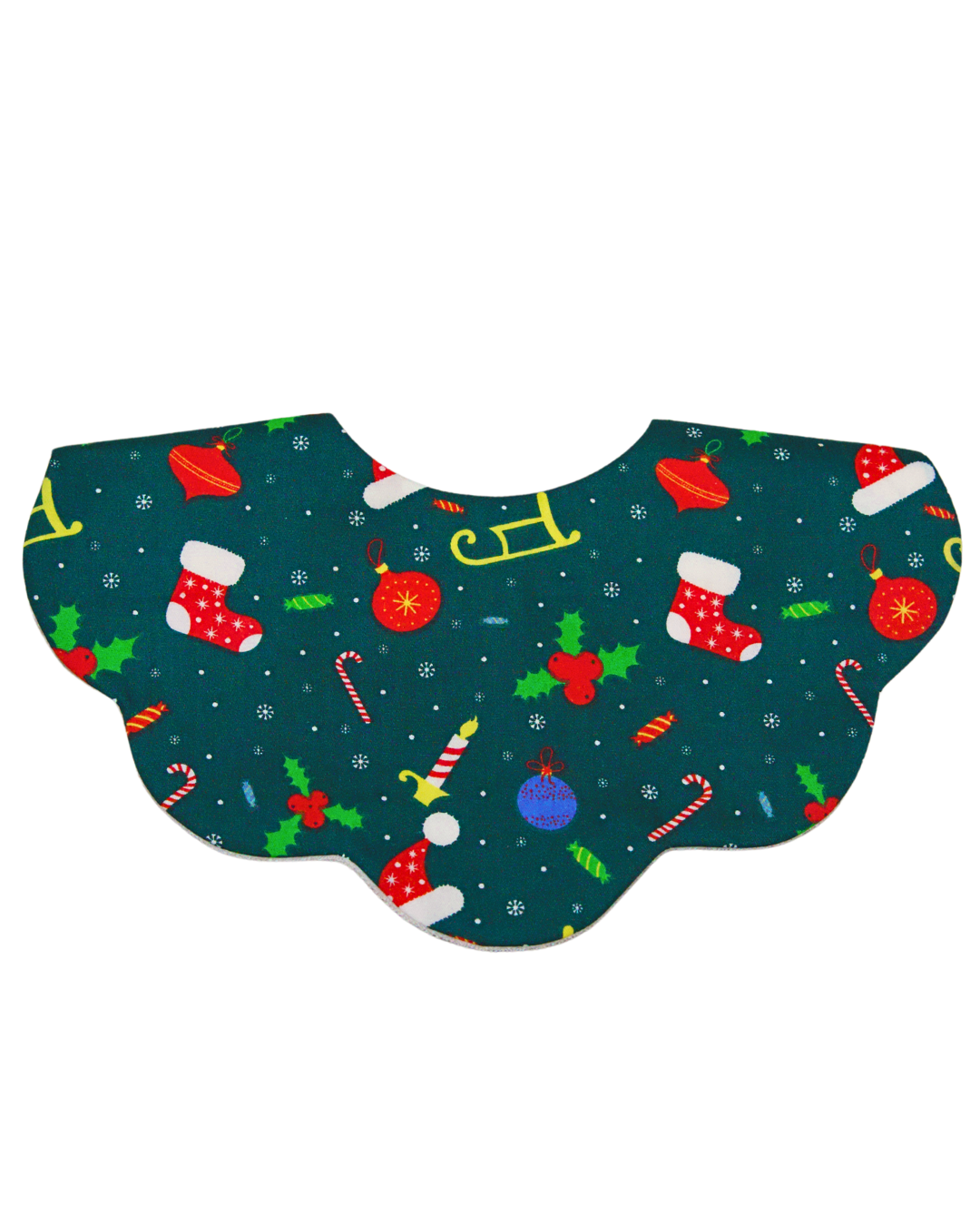 5-Layer Dribble Bib - Christmas Joy