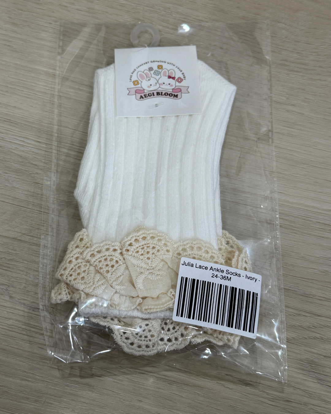 Socks white 3Y