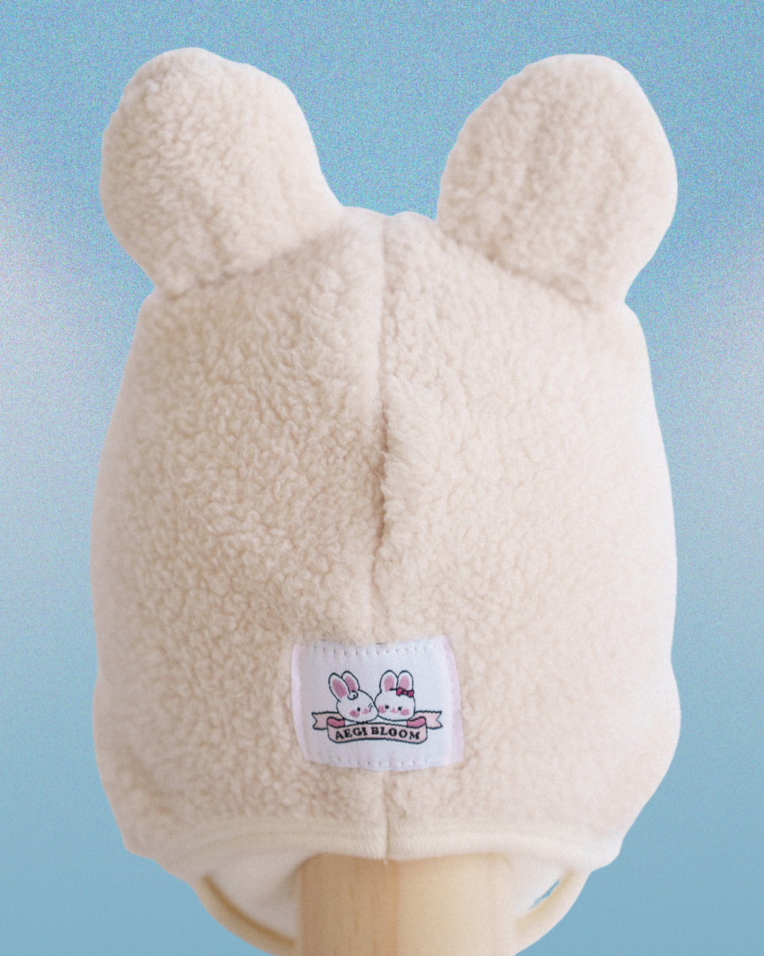 Teddy Bear Bonnet - Cream
