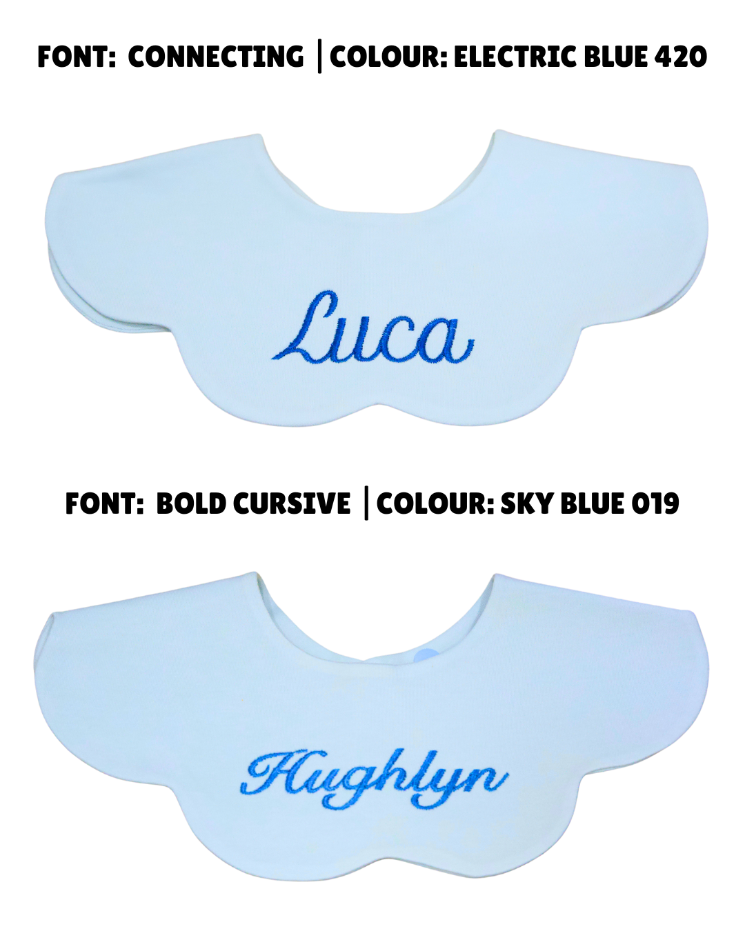 3- Layer Dribble Bib - Blue