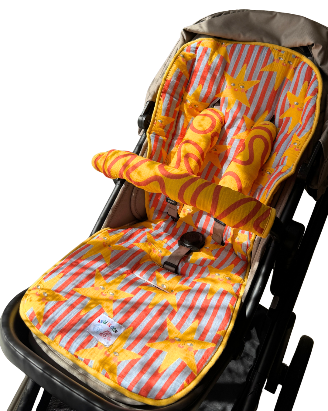 Classic Reversible Pram Essentials 3-Piece Set - Lucky Stars (PRE ORDER | LATE OCTOBER)