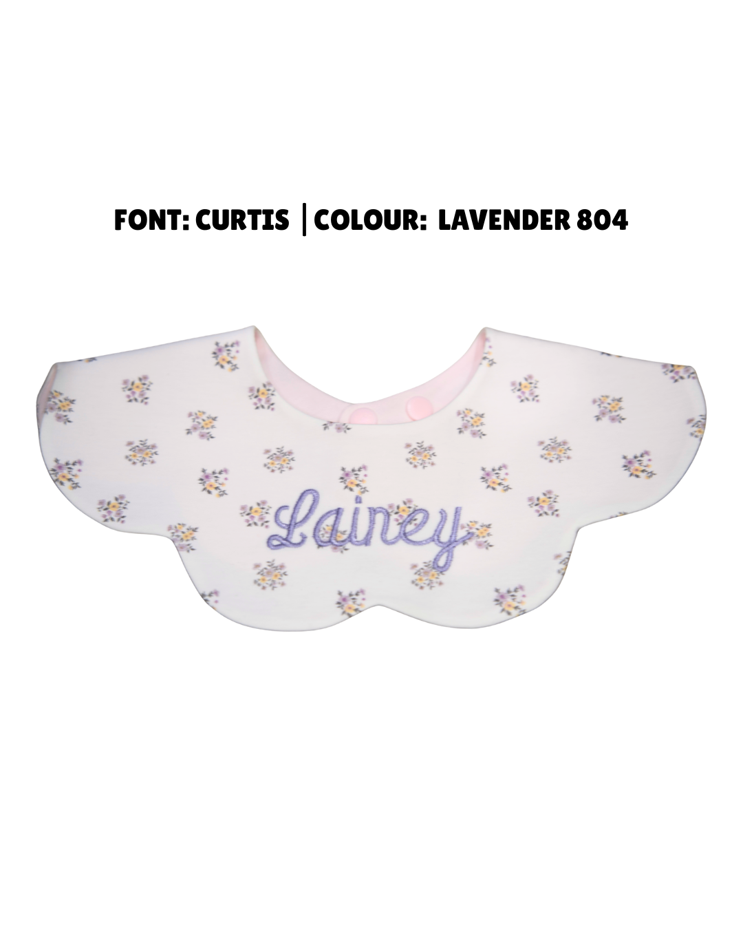 3- Layer Dribble Bib - Toasted Petal