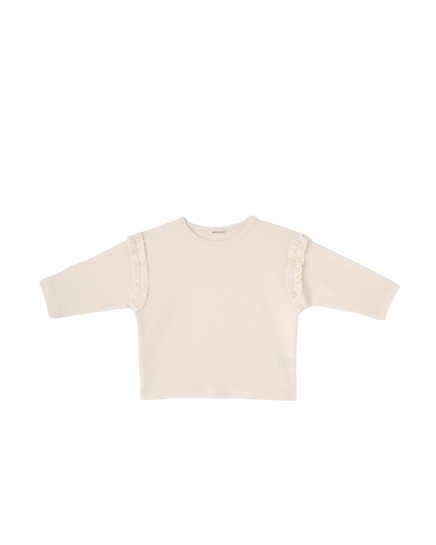 Luna Frill Blouse - Ivory