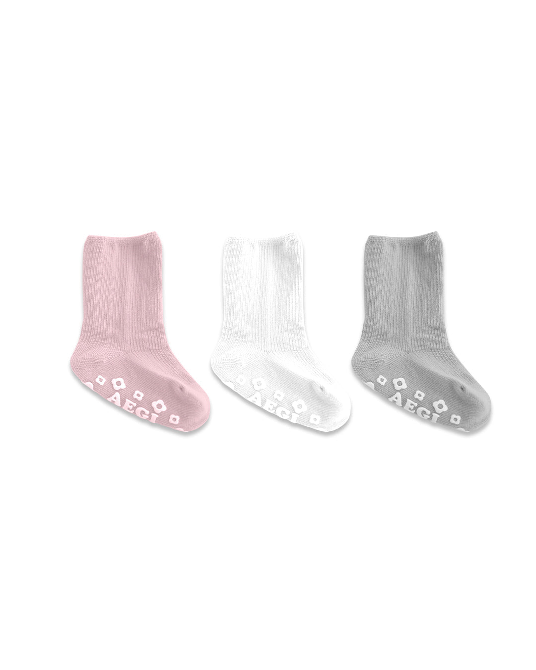 Ankle socks grey only 6-12M
