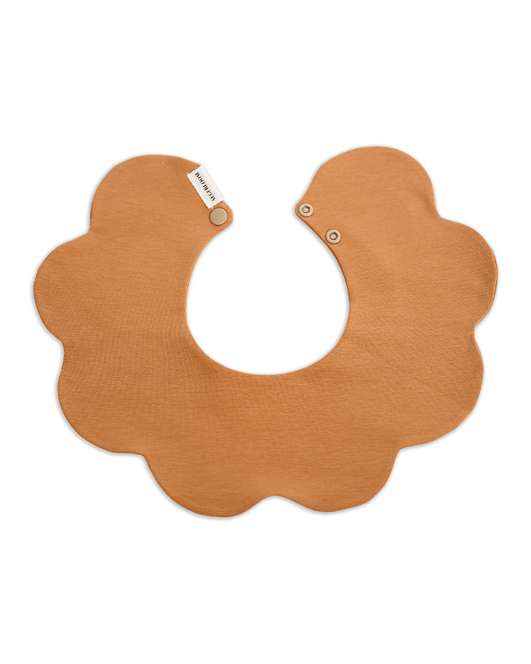 3- Layer Dribble Bib - Brown