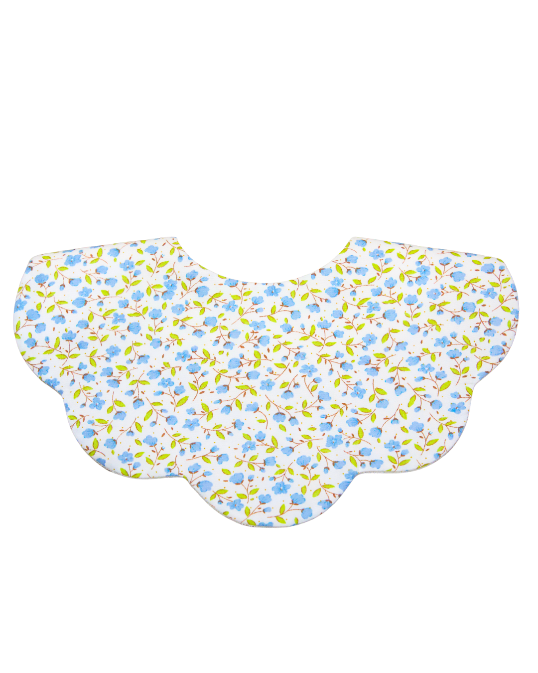 5-Layer Dribble Bib - Blue Bloom