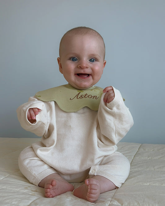 3- Layer Dribble Bib - Olive