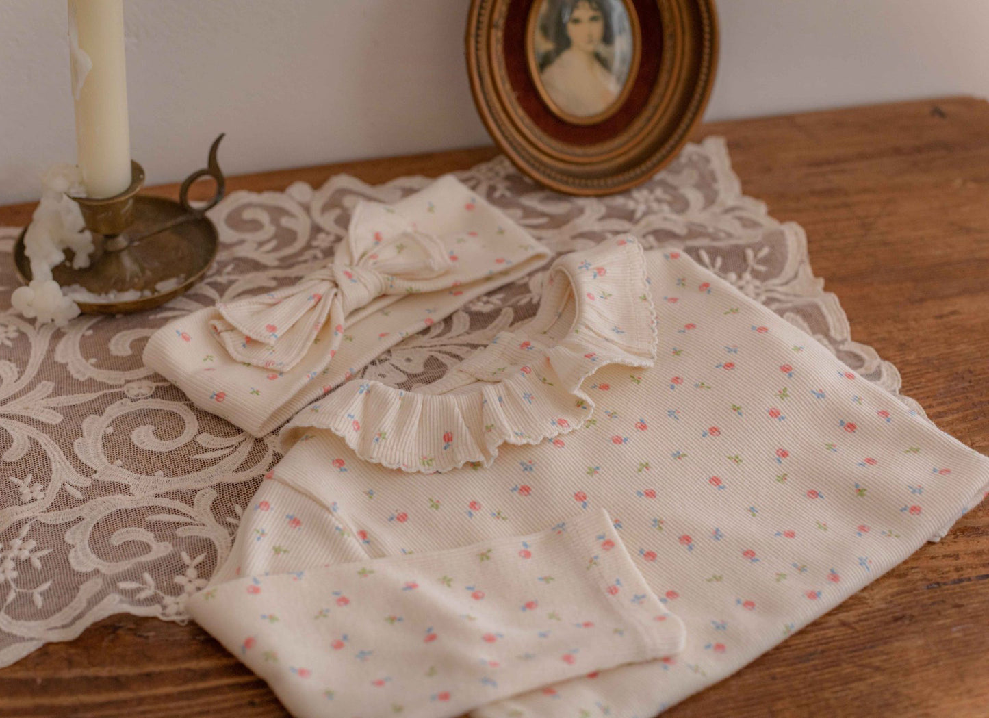 Navi Floral Bow Headband