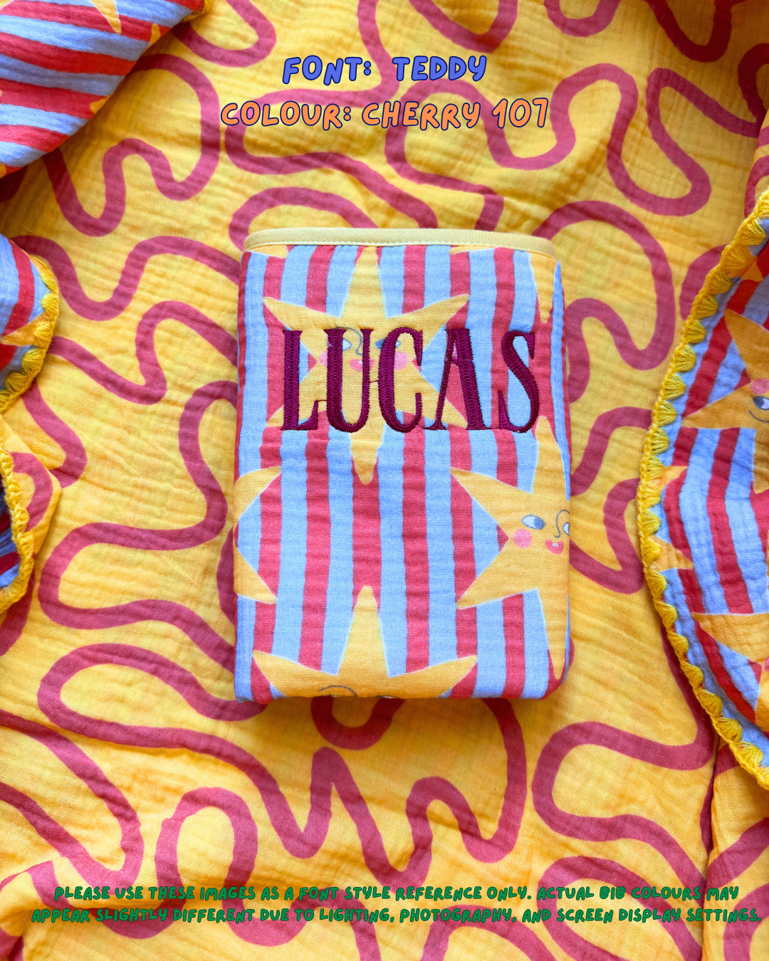 Reversible Organic Muslin Waterproof Changing Mat - Lucky Stars