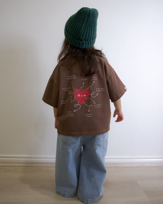Signature Kids Tee - All The Things Mum Is (PRE ORDER | LATE JUNE)