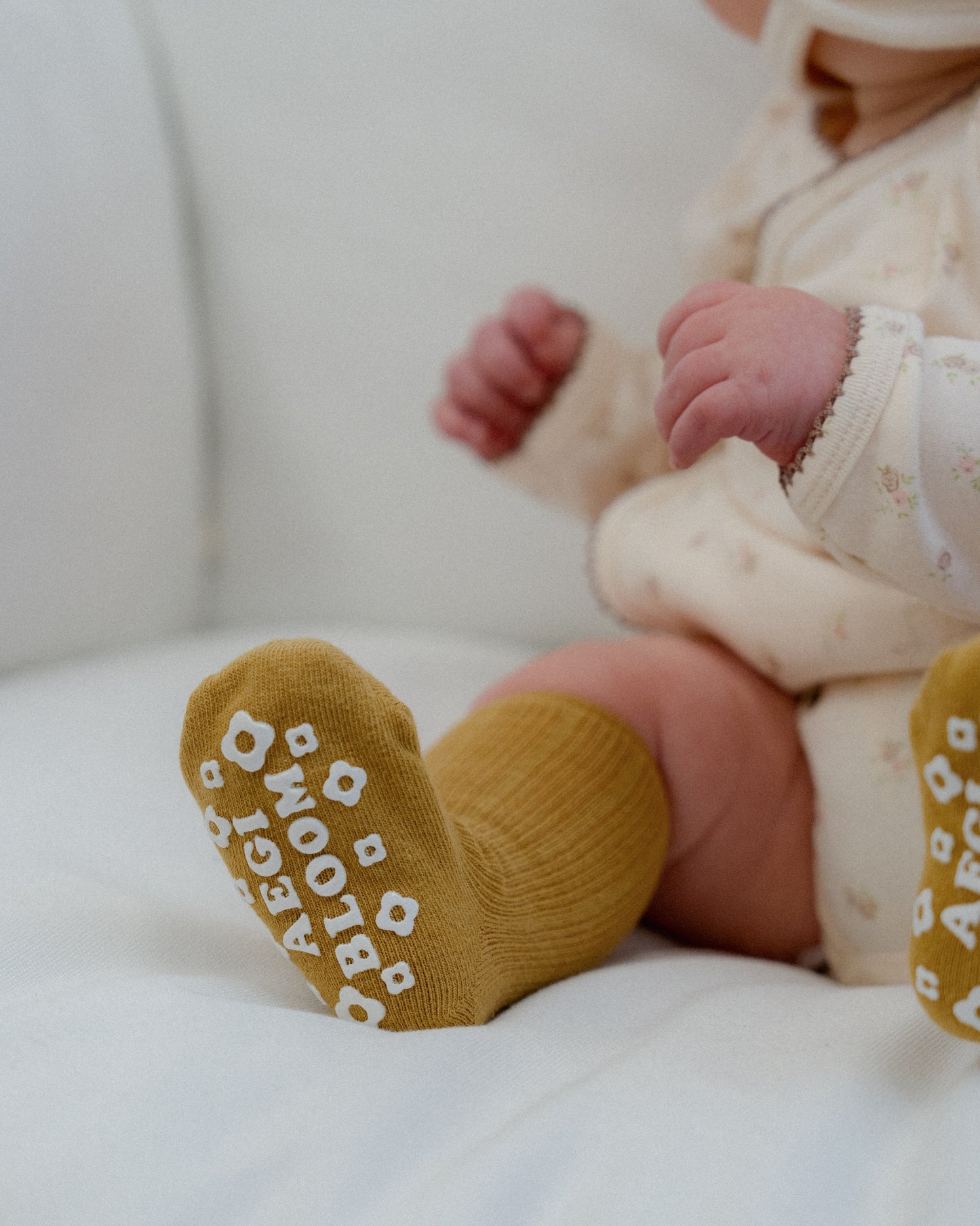 3 Pack Socks - Mustard, Ivory, Blue