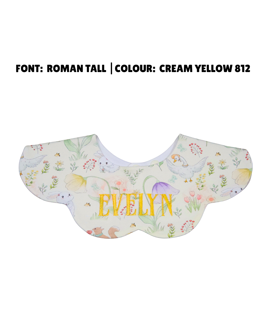 3- Layer Dribble Bib - Little Forest