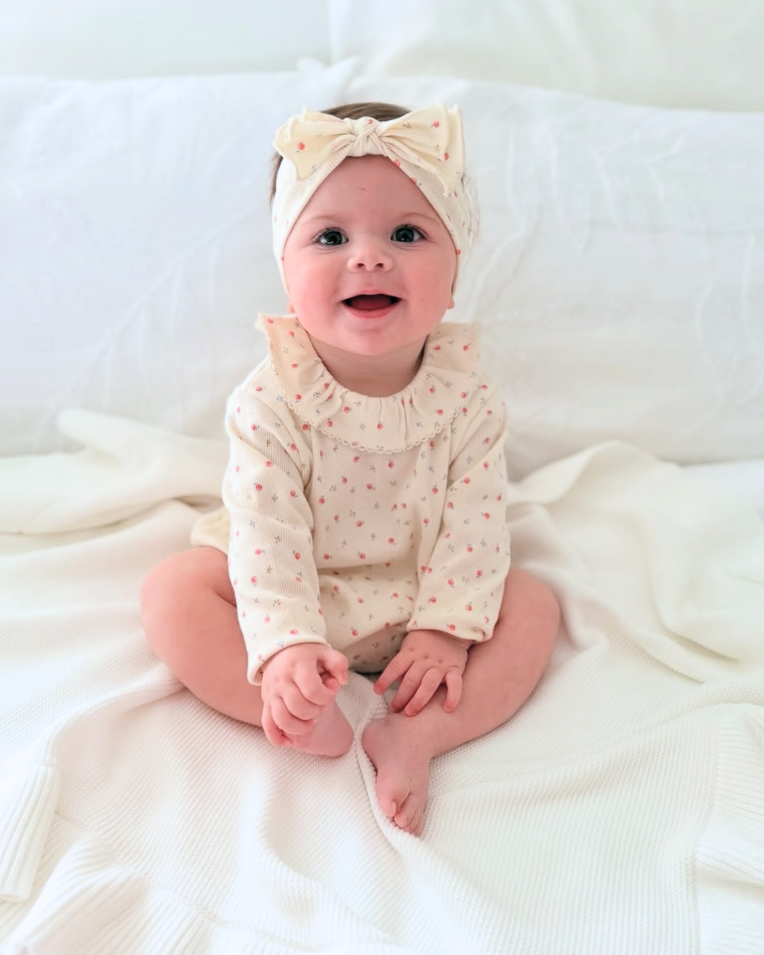 Navi Floral Bodysuit