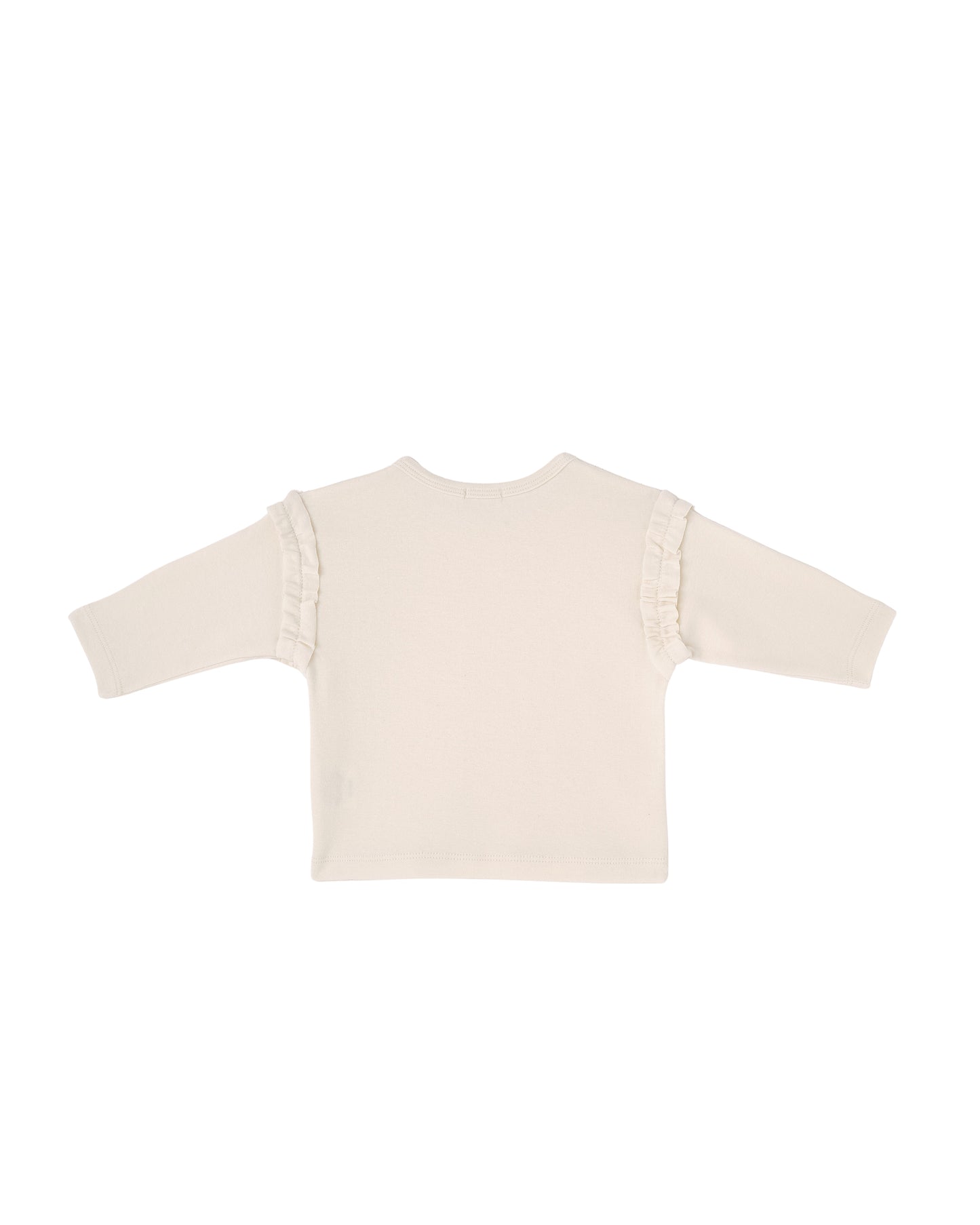 Luna Frill Blouse - Ivory