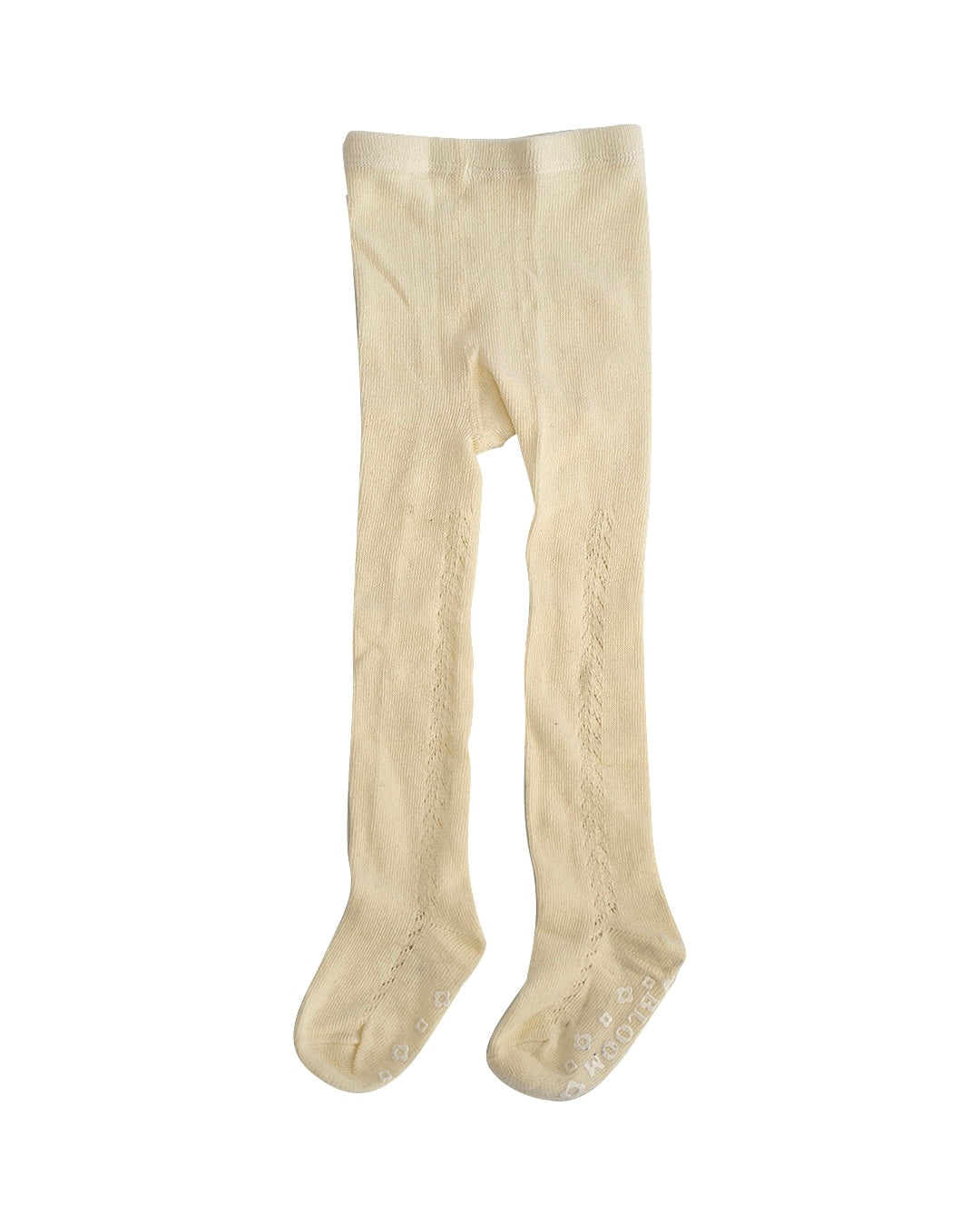 Lace Knit Tights - Cream