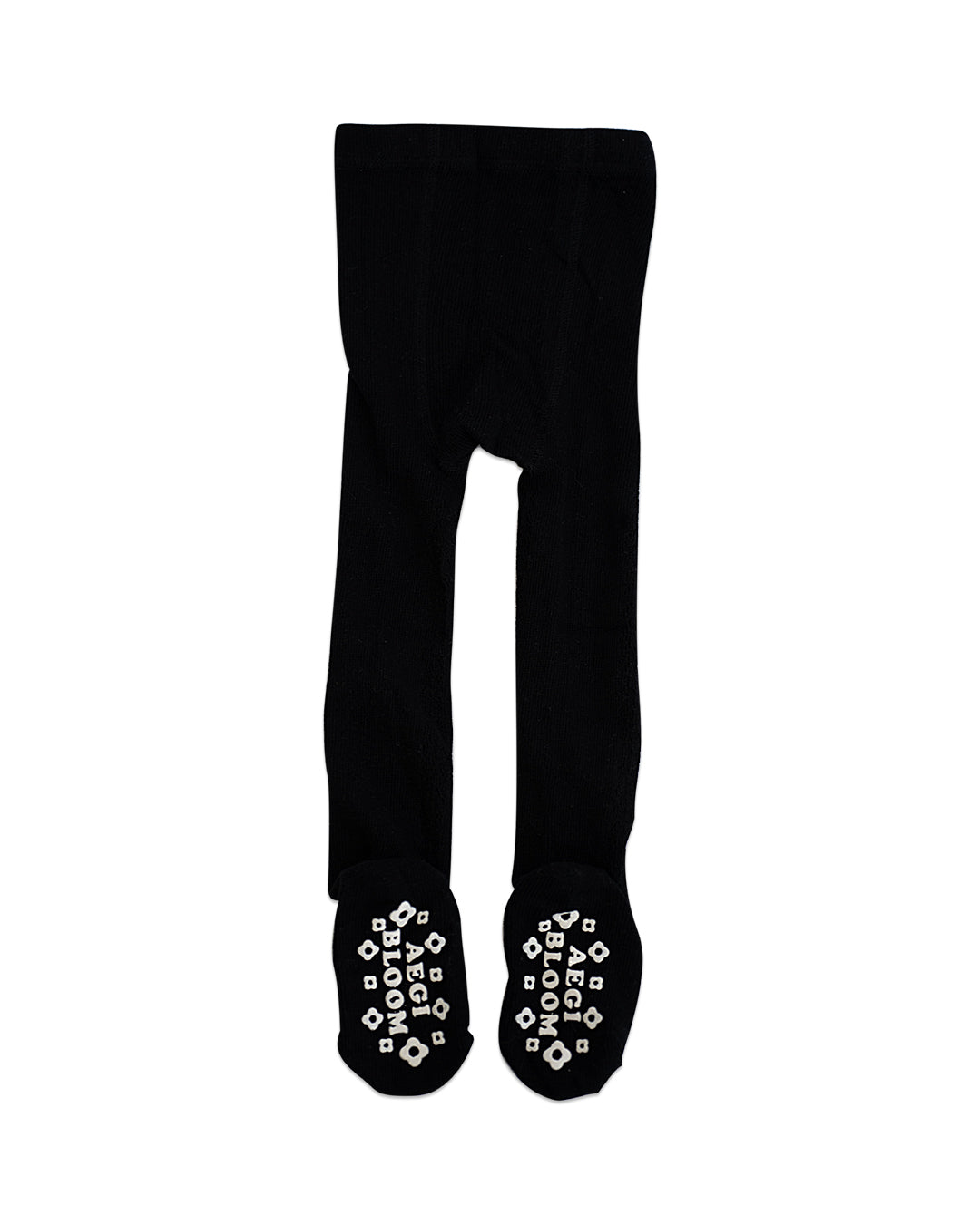 Lace Knit Tights - Black