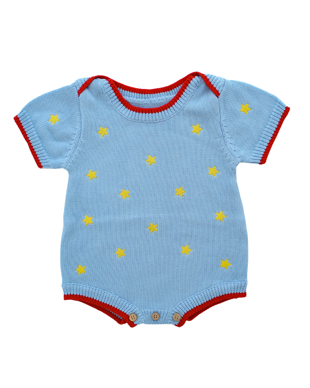 Knit Romper - Starry Pop
