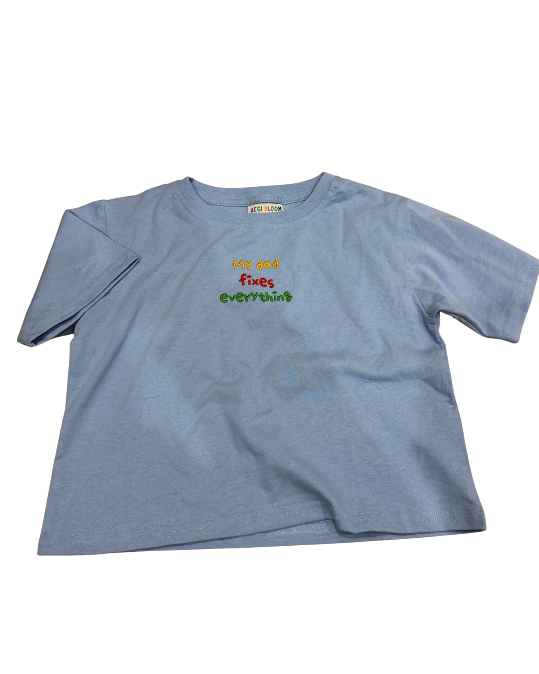 Tee size 3Y (incorrect msg at back)