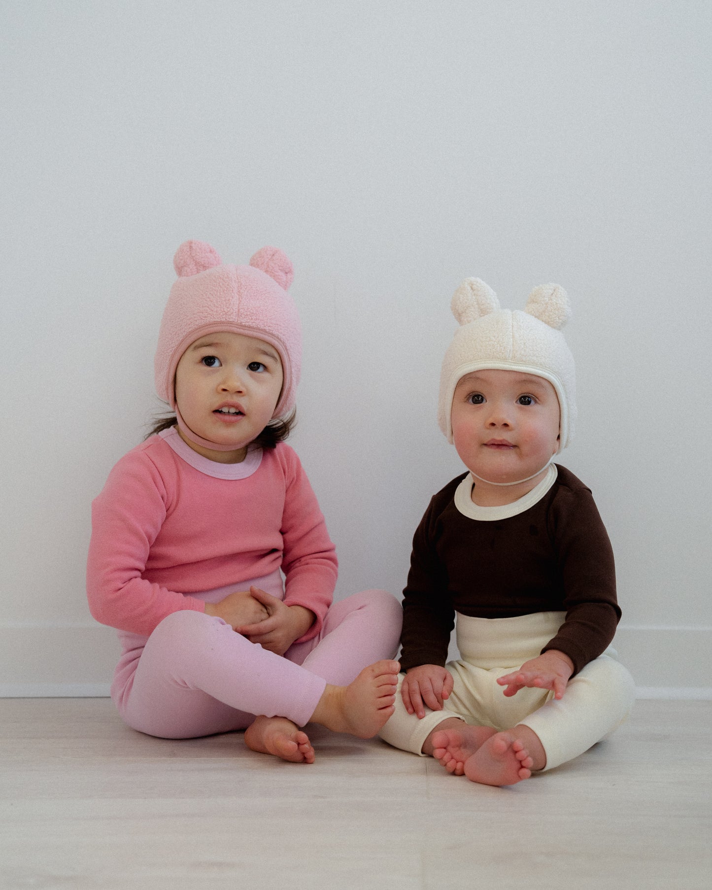 Teddy Bear Bonnet - Cream