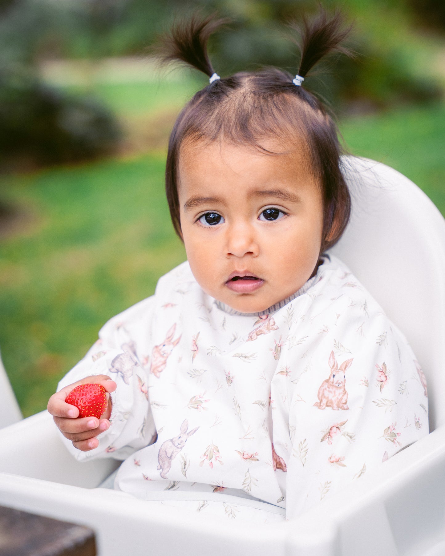Waterproof Coverall Smock Bib - Bunnies