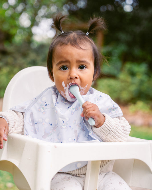 Waterproof Coverall Smock Bib Short Sleeves - Koalas