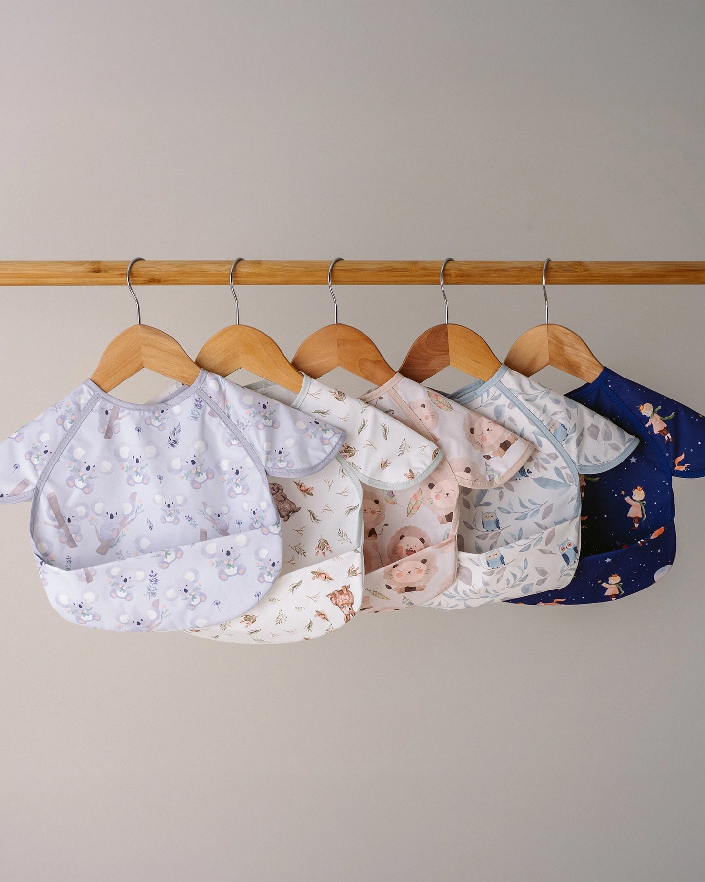 Waterproof Coverall Smock Bib Short Sleeves - Koalas