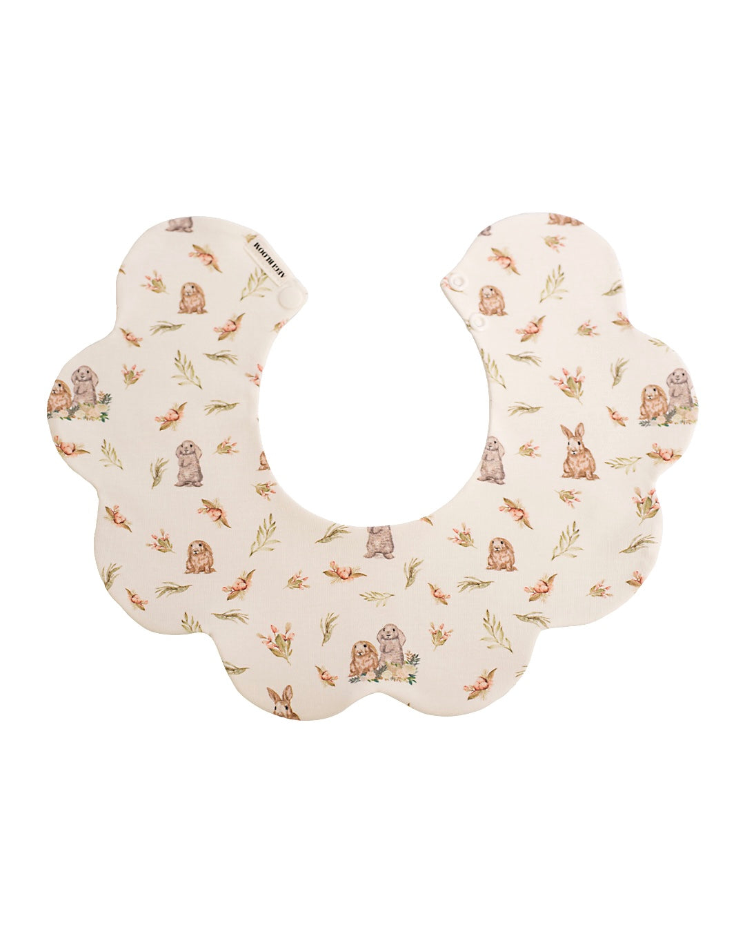 3- Layer Dribble Bib - Bunnies