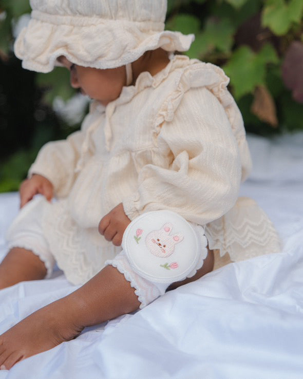 GrowGuard Knee Pads - Flower Bunny