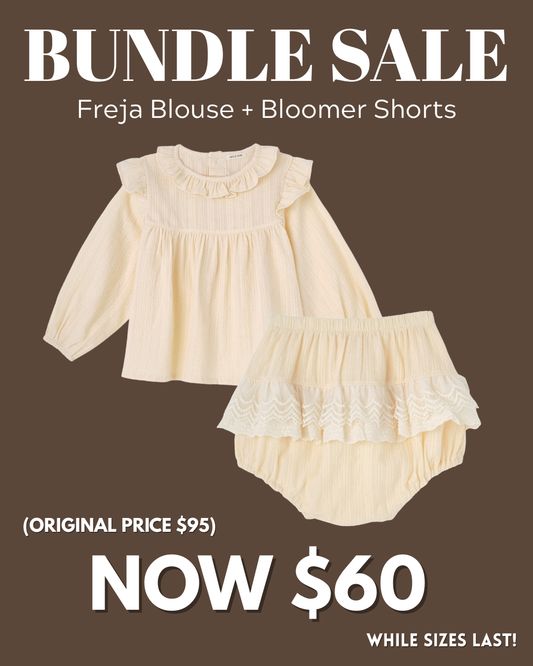 Freja Bundle Sale - Blouse/Bloomer Shorts