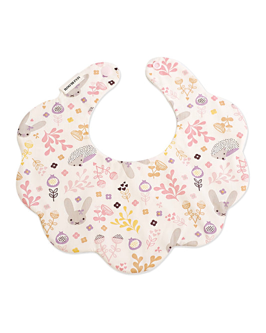 5-Layer Dribble Bib - Bunnies