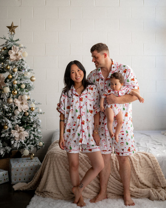Men’s Dear Santa PJs Set – Short Sleeves (PRE ORDER | MID OCTOBER)