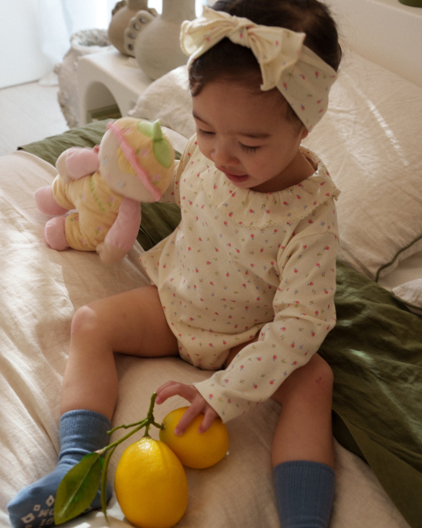 Navi Floral Bodysuit