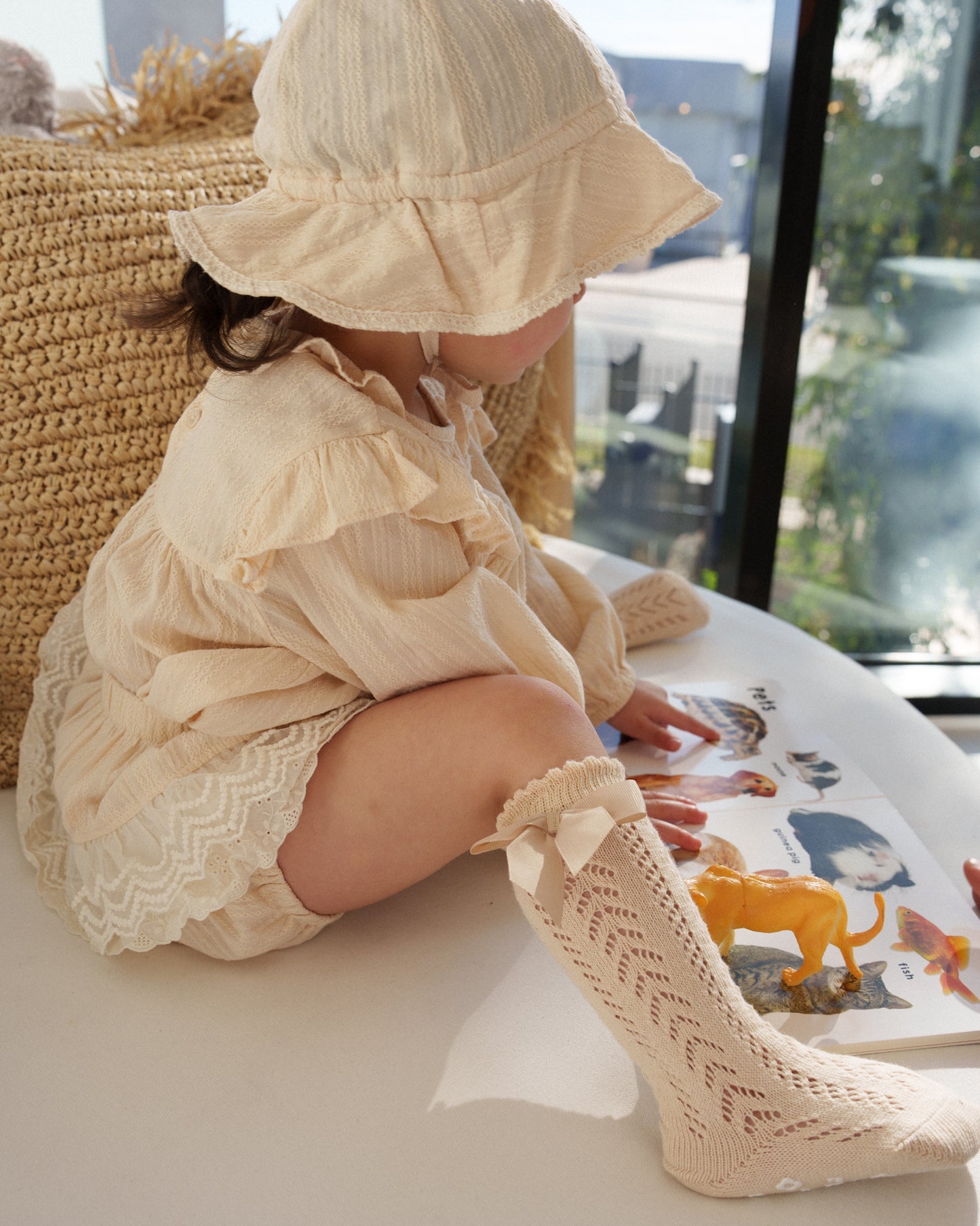 Freja Bucket Hat - Beige