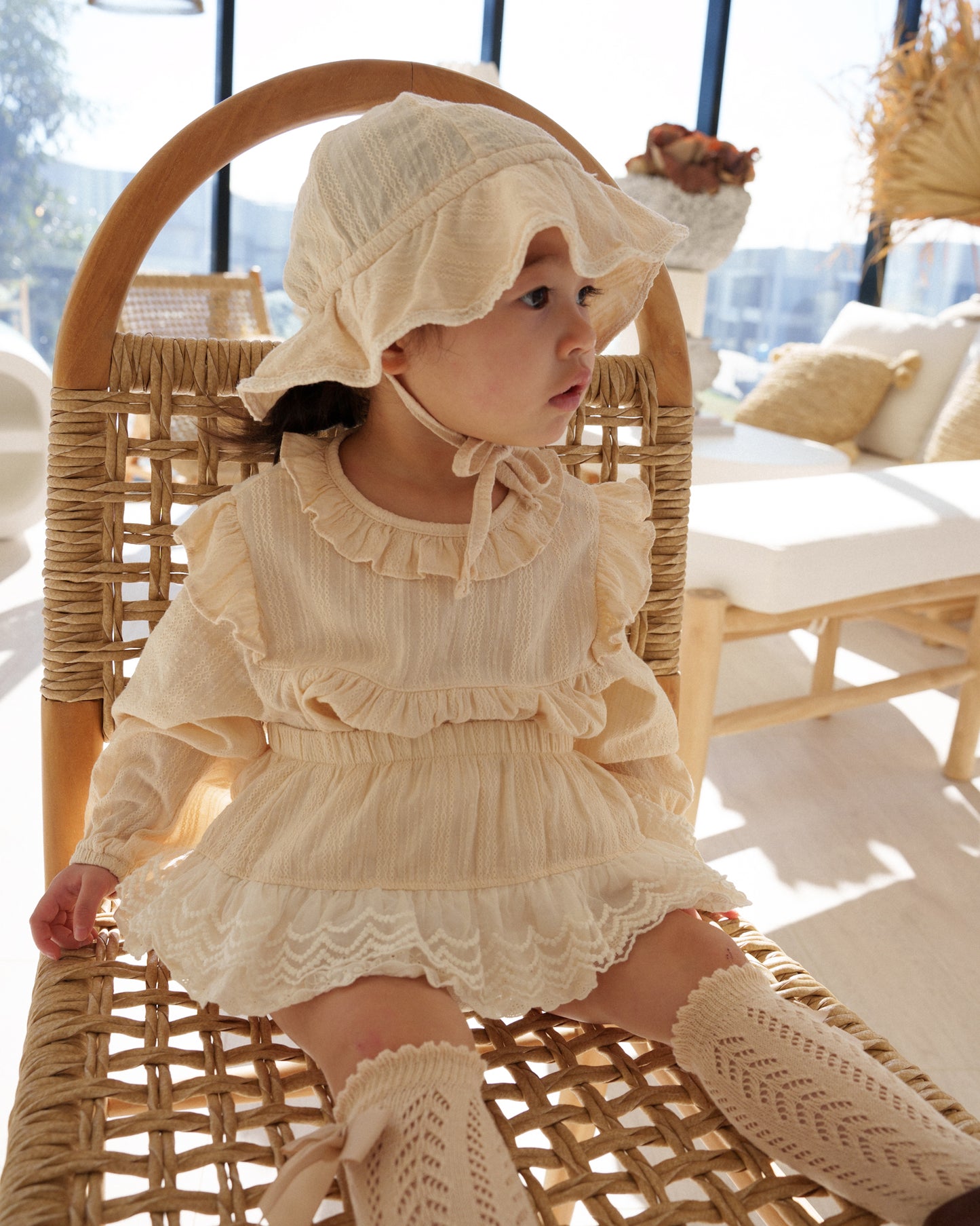 Freja Bucket Hat - Beige