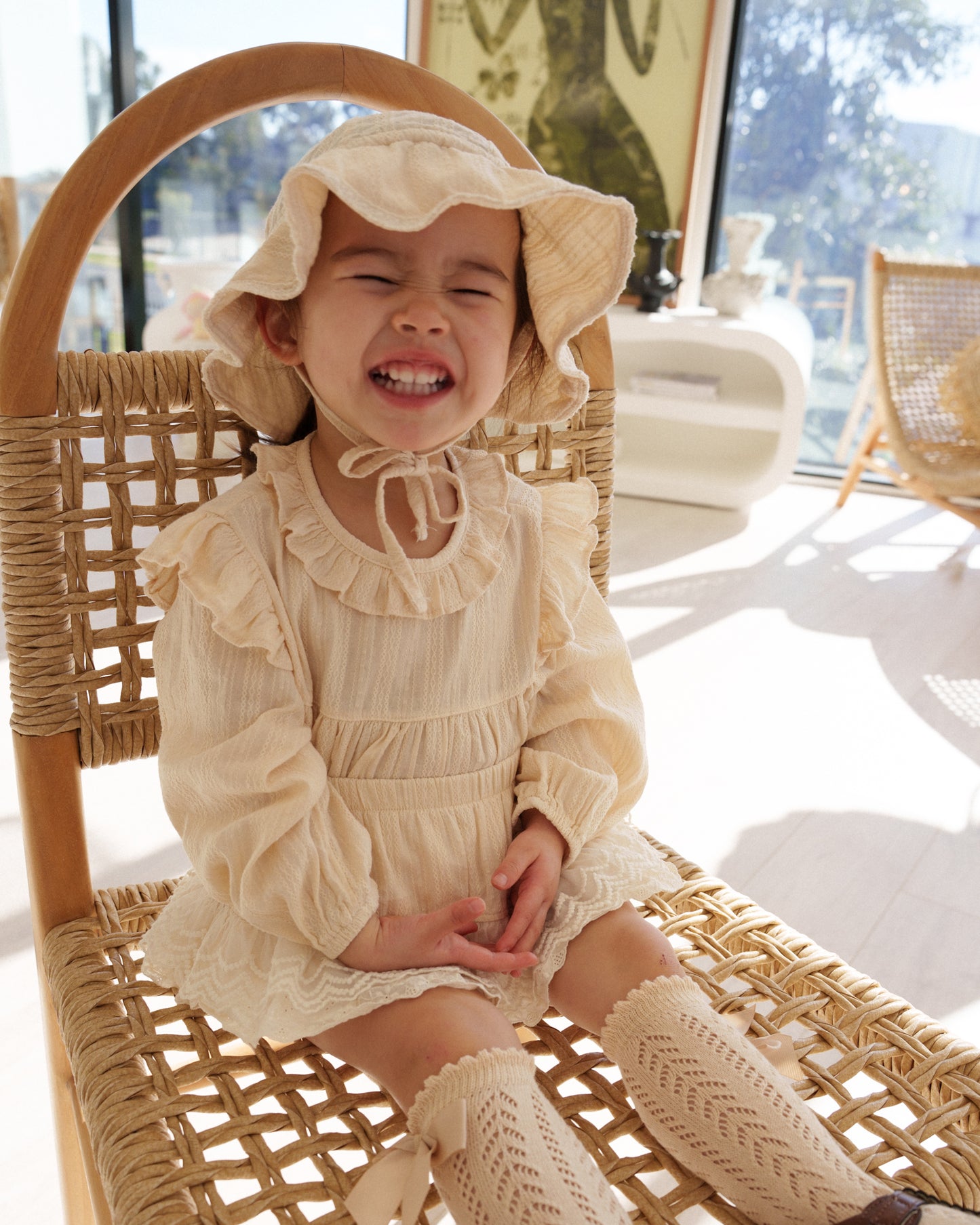 Freja Bucket Hat - Beige