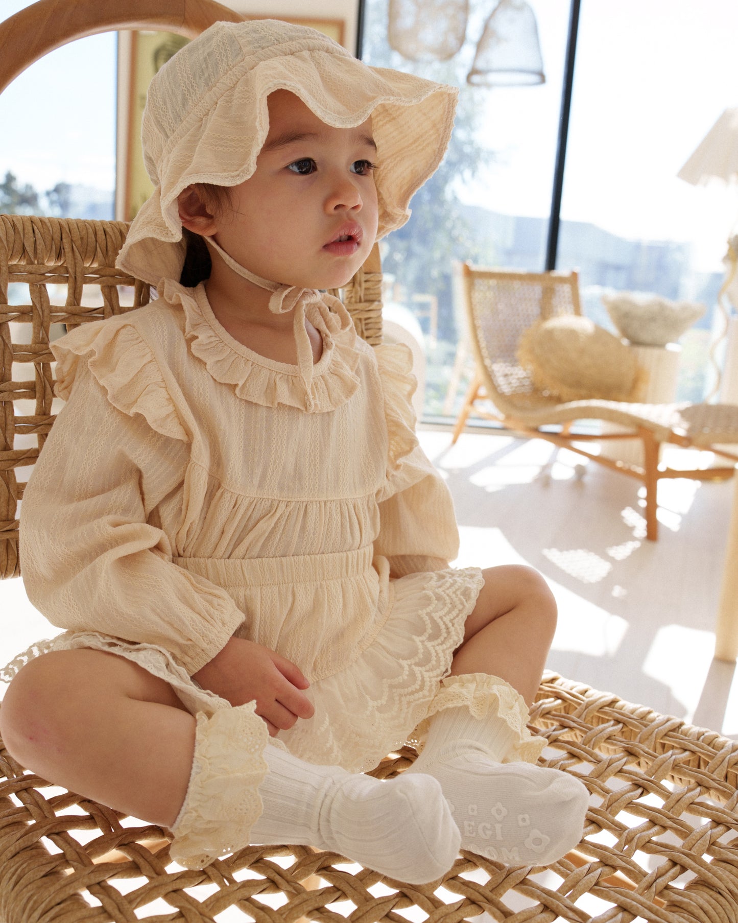 Freja Bucket Hat - Beige