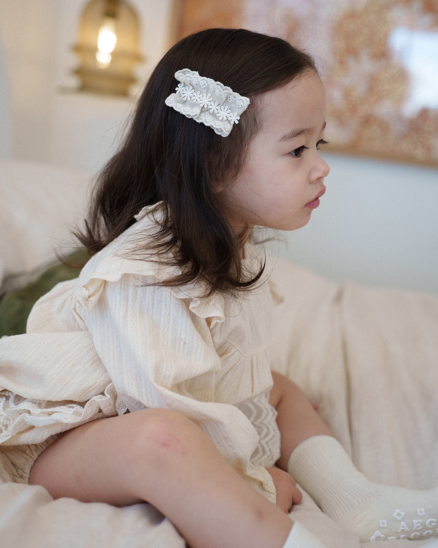 Lace Garden 3pc Clip Set