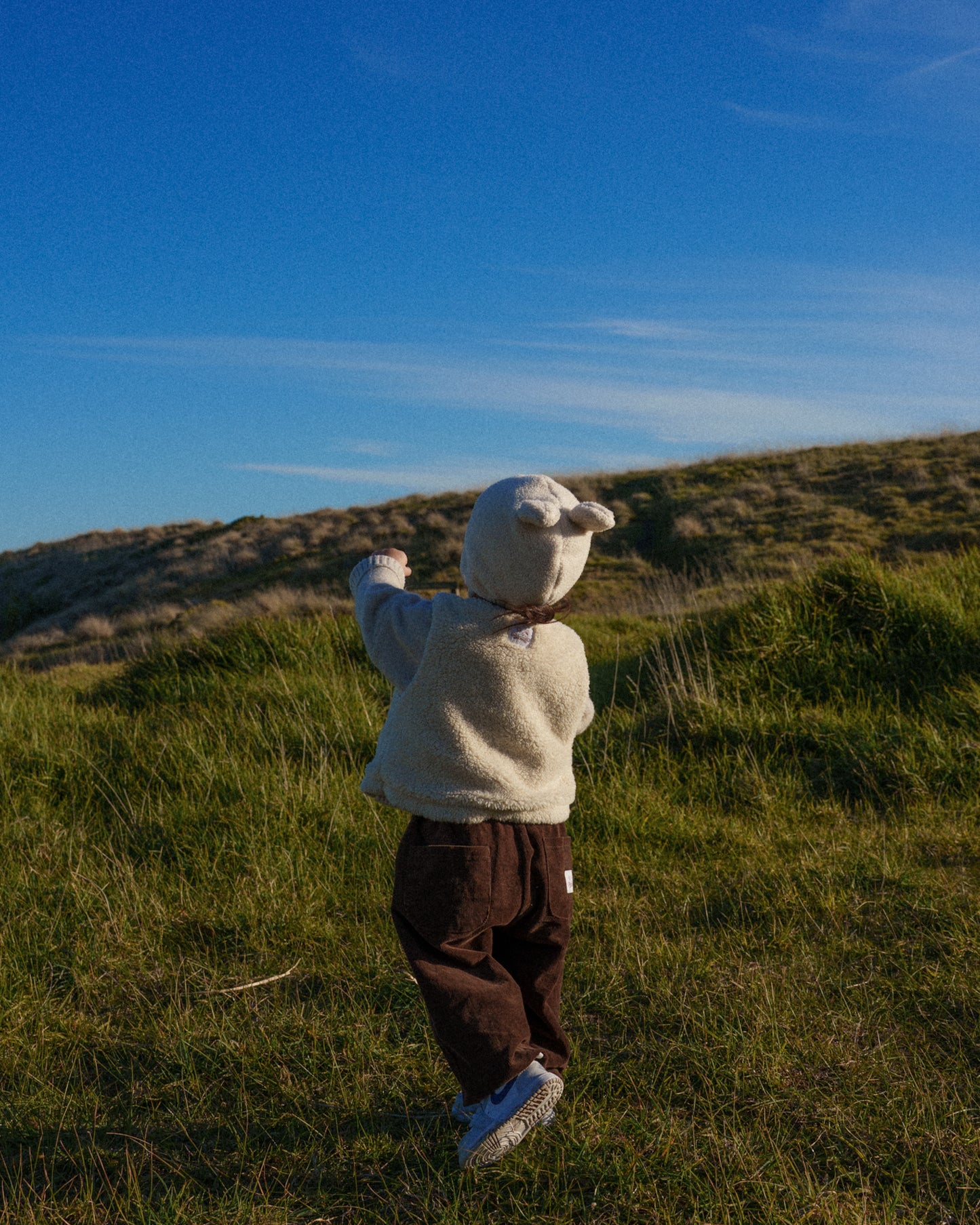 Teddy Fleece Vest - Cream
