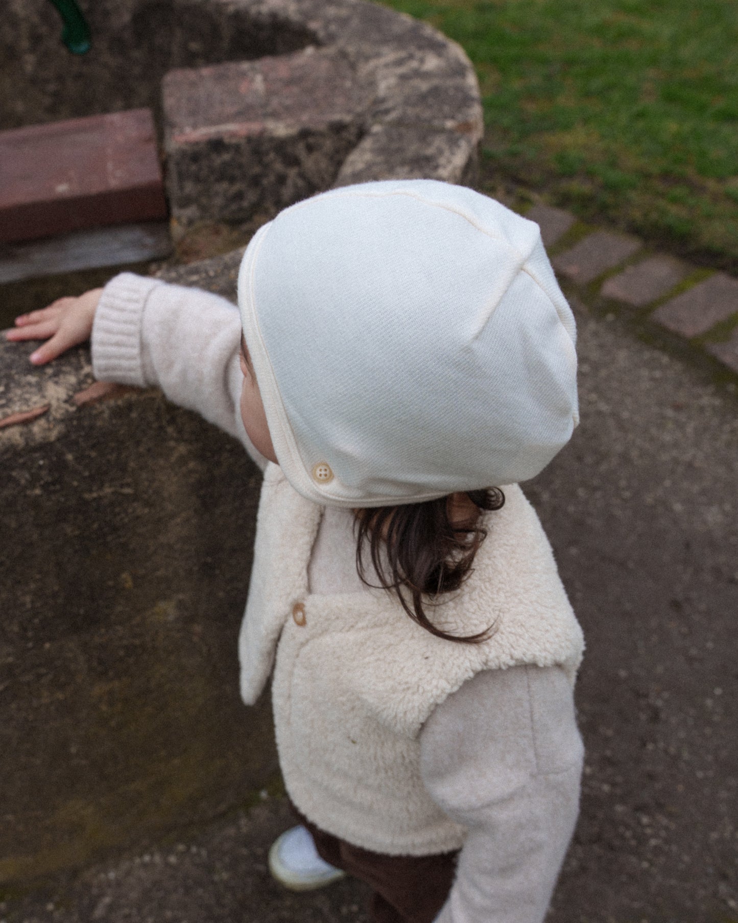 Beanie Bonnet - Cream