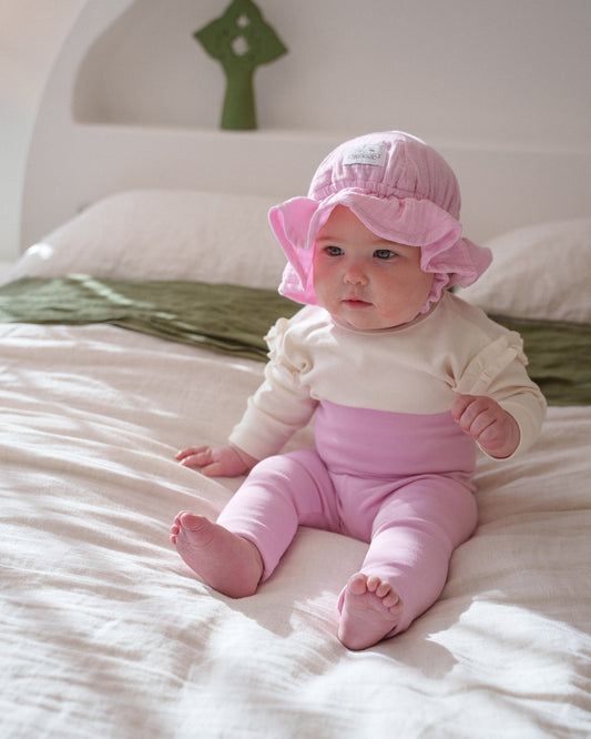 Luna Frill Blouse - Ivory