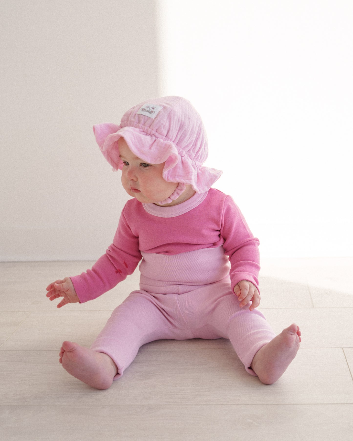 Gelato Muslin Sun Hat - Guava Latte