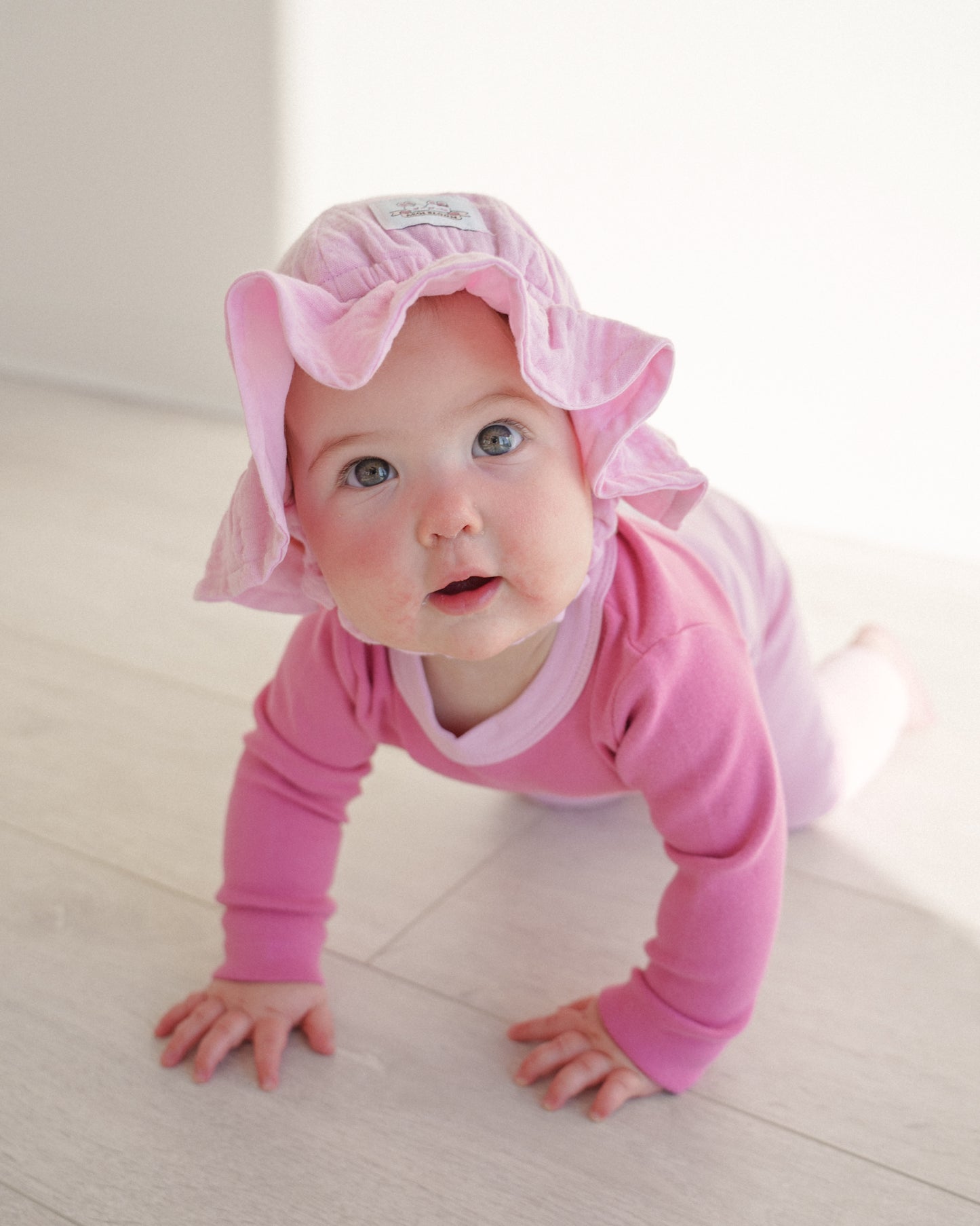 Gelato Muslin Sun Hat - Guava Latte