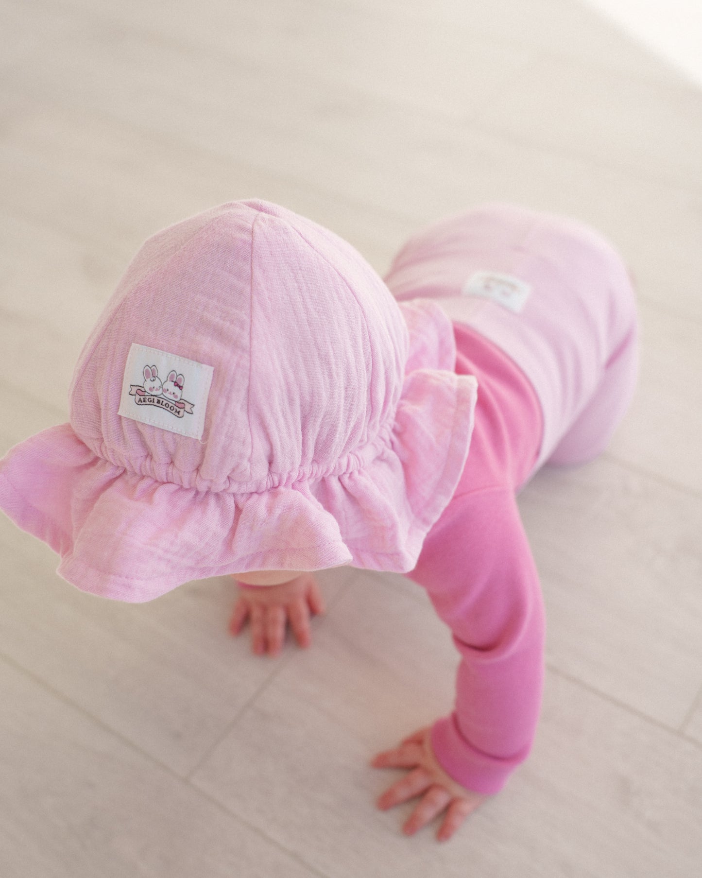 Gelato Muslin Sun Hat - Guava Latte
