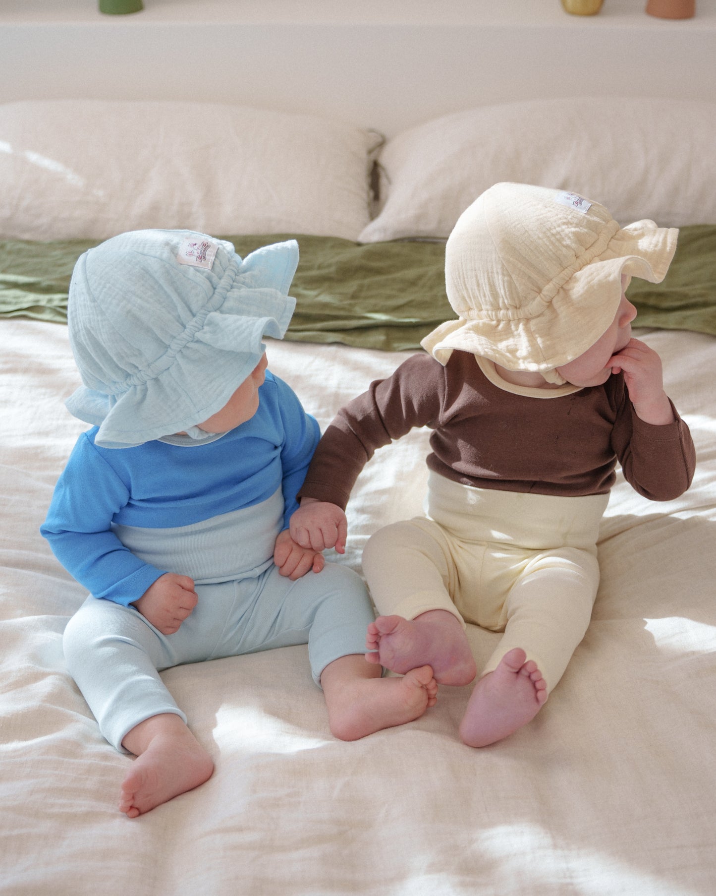 Gelato Muslin Sun Hat - Brown Sugar Boba