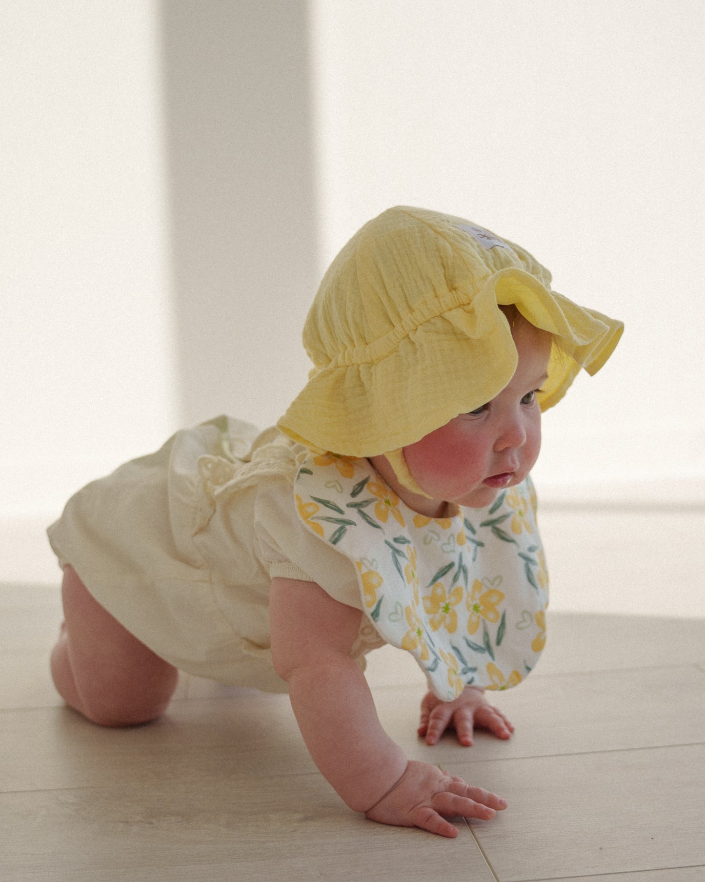 Gelato Muslin Sun Hat - Lemon