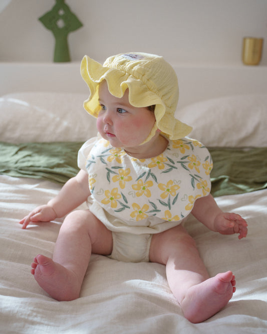 Gelato Muslin Sun Hat - Lemon